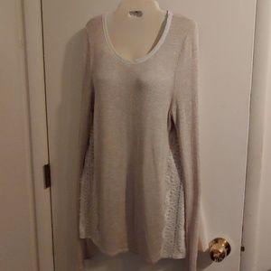 Long sleeve sweater blouse